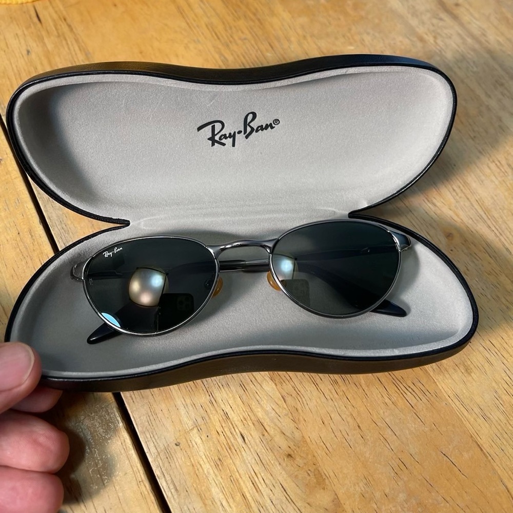 Vintage B&L Ray Ban W2843 Highstreet  Tea Cup  Sunglasses   G-15 mineral glass